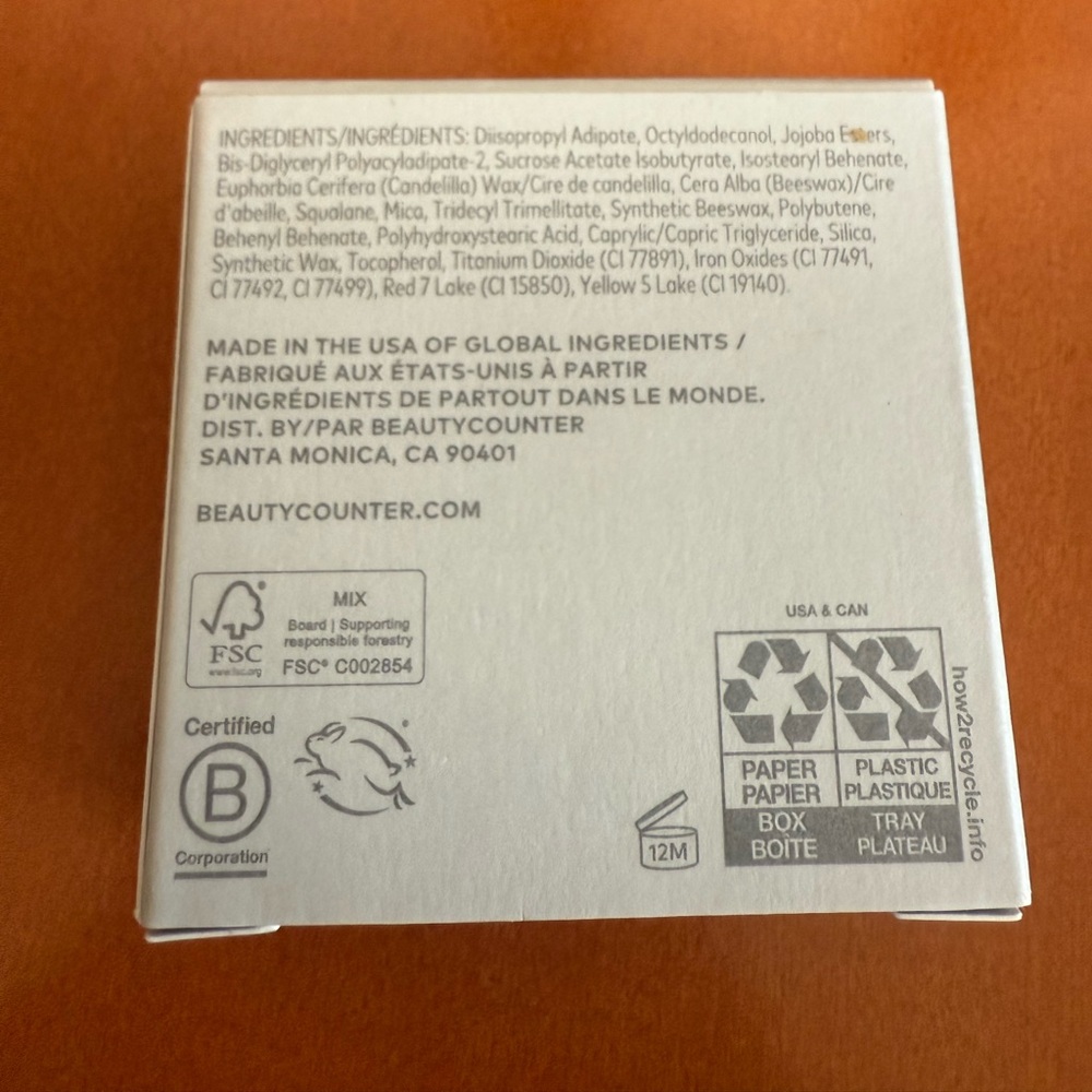 Beautycounter Coral Blush Compact - Picture 4 of 7